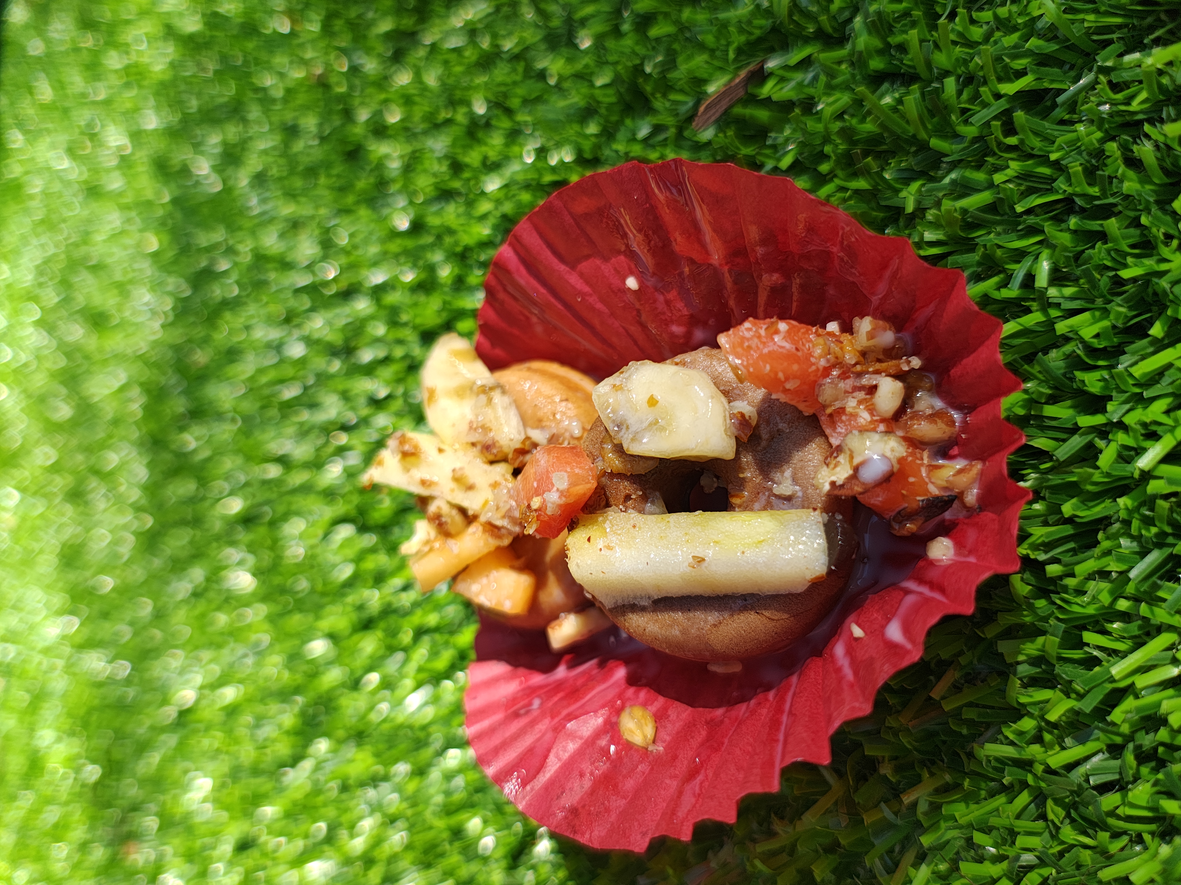 Mini donas de frutas